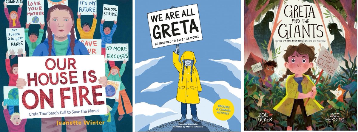 جريتا ثونبرج: بطلة الأدب الاحتجاجيّ للأطفال