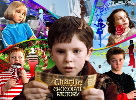 تصويرات الاستهلاك والرأسمالية في فيلم "تشارلي ومصنع الشوكولاتة"